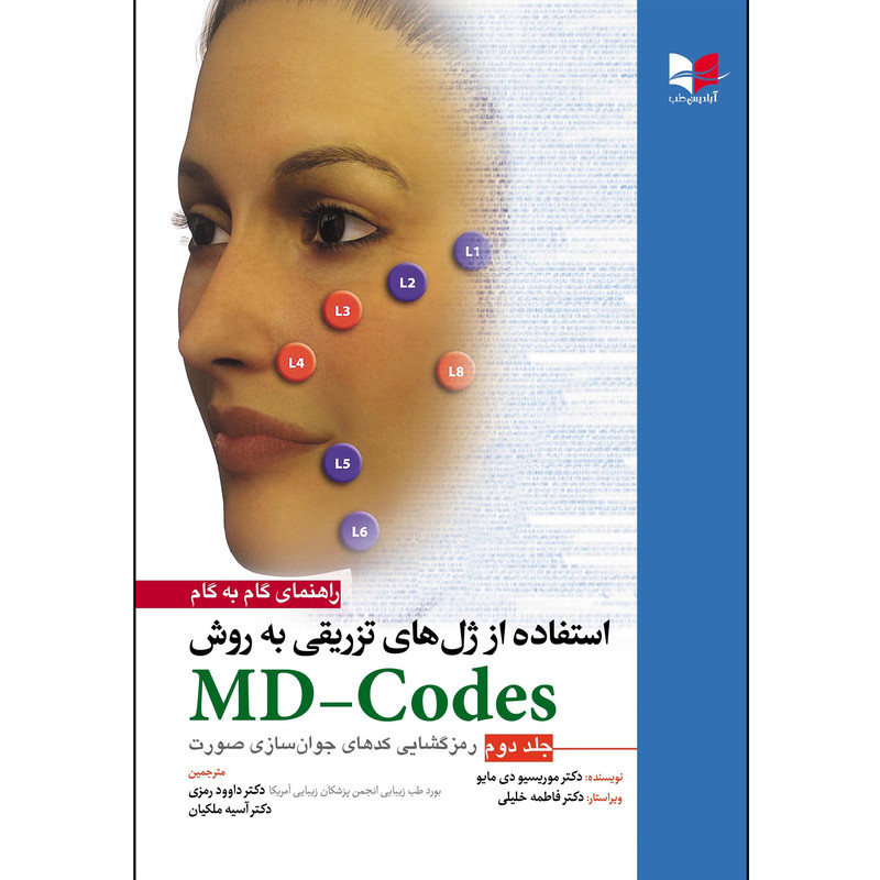 کتاب راهنمای گام به گام استفاده از ژل های تزریقی به روش MD-Codes اثر دکتر داوود رمزی انتشارات آبادیس طب جلد 2