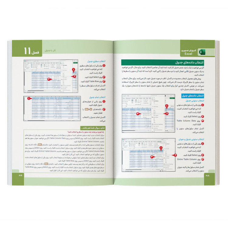 کتاب آموزش تصویری Excel 2024 اثر پاول مکفدریز ترجمه حمیده محمدعلیها و پیمان عمرانی نشر کیان