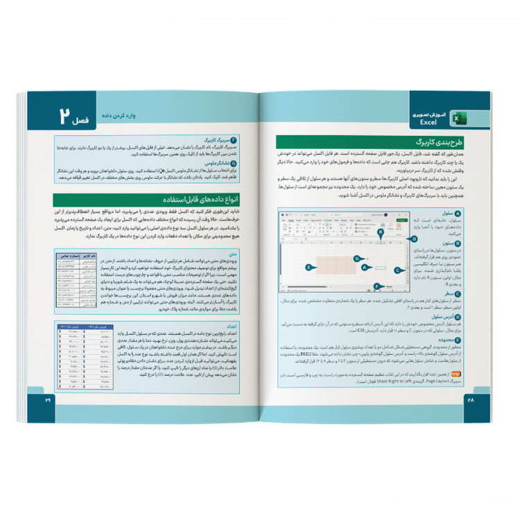 کتاب آموزش تصویری Excel 2024 اثر پاول مکفدریز ترجمه حمیده محمدعلیها و پیمان عمرانی نشر کیان